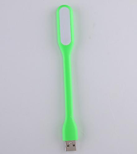 2Pcs green Book Light ,LED USB mini night light 5v 1.2w Power Bank Reading Light AZ10062