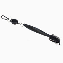 Lade das Bild in den Galerie-Viewer, 2PCs Golf Swing Trainer Clubs Two-Sided Brush Golf Cleaning Utility Brushes
