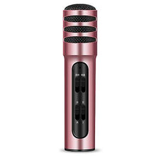 Lade das Bild in den Galerie-Viewer, red C11 mobile phone karaoke condenser sound card microphone live singing microphone AZ13426
