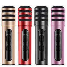 Lade das Bild in den Galerie-Viewer, pink Live song recording, sound card microphone, mobile phone and computer compatible microphone AZ10792
