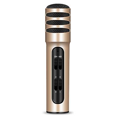 gold C11 mobile phone karaoke condenser sound card microphone live singing microphone AZ13425