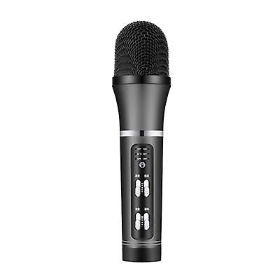 black Musical microphone portable singing mic karaoke handheld speaker for home party indoor ktv AZ13757