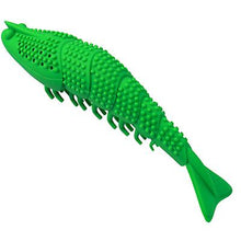 Lade das Bild in den Galerie-Viewer, 2Pcs green Catnip crayfish toothbrush, cat toy molar shrimp AZ12833
