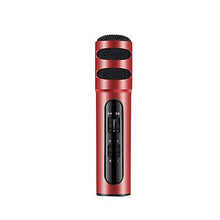 Lade das Bild in den Galerie-Viewer, rose gold portable Musical microphone handheld karaoke mic speaker machine for birthday home party AZ12172
