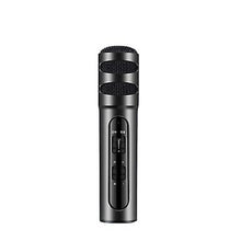 Lade das Bild in den Galerie-Viewer, blue portable Musical microphone handheld karaoke mic speaker machine for birthday home party AZ12169
