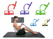 Lade das Bild in den Galerie-Viewer, purple Rally Rope Fitness Rally Pedal Elastic Rope Multi-function Abdominal Cruncher AZ20435
