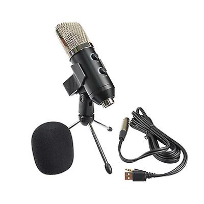 USB condenser microphone, plug & play microphone for pc laptop, youtube studio video podcast AZ13433