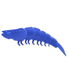 Load image into Gallery viewer, 2Pcs dark blue Catnip crayfish toothbrush, cat toy molar shrimp AZ12831
