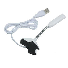 Lade das Bild in den Galerie-Viewer, white Universal usb mini desktop speech microphone for pc laptop notebook AZ12495
