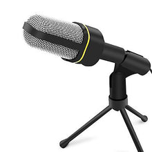 Lade das Bild in den Galerie-Viewer, professional recording microphone with tripod stand for broadcasting,chat,video AZ11696
