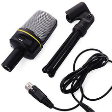 Lade das Bild in den Galerie-Viewer, professional recording microphone with tripod stand for broadcasting,chat,video AZ11696
