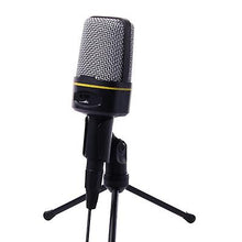 Lade das Bild in den Galerie-Viewer, professional recording microphone with tripod stand for broadcasting,chat,video AZ11696
