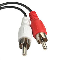 Load image into Gallery viewer, 2Pcs Stereo Audio/video Adapter, 3.5mm to 2RCA Cable (10cm) AZ11714
