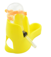 Lade das Bild in den Galerie-Viewer, 125ml yellow 3 in 1Hamster plastic waterer, Automatic Feeding Device,food bowl, sleeping nest AZ13348
