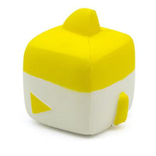 Load image into Gallery viewer, 2Pcs Slow Rebound Cartoon Cube Shark Soft And Pinchable Pu Simulation Decompression Toy,yellow AZ19903
