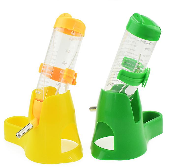 125ml green 3 in 1Hamster plastic waterer, Automatic Feeding Device,food bowl, sleeping nest AZ13355