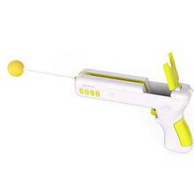 Load image into Gallery viewer, yellow Cat toy rebound feather gun funny cat gun pet supplies AZ11544

