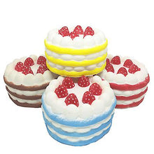 Lade das Bild in den Galerie-Viewer, red Strawberry cake Squishy Slow Rising Relieve Stress Toys AZ13148
