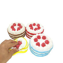 Lade das Bild in den Galerie-Viewer, red Strawberry cake Squishy Slow Rising Relieve Stress Toys AZ13148
