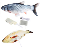 Lade das Bild in den Galerie-Viewer, 1# Cat toy USB charging simulation fish catnip electric toy fish AZ10613
