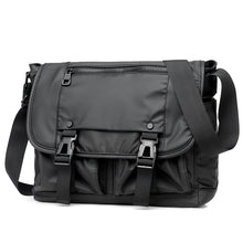 Load image into Gallery viewer, Backpack Vintage Messenger   Men Shoulder Crossbody Canvas Nylon Cloth Men   Trendy shoulder bag
