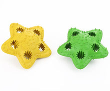 Load image into Gallery viewer, green Five-pointed star Dog Toy Chewing Rubber Toy With Molar Teeth Cleaning AZ13384
