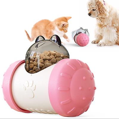 pink Pet Zone Iq Treat Toys , Tumbler Slow Feeder, Dog Puzzle Toy AZ12521