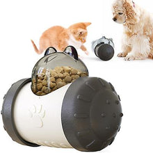 Load image into Gallery viewer, black Pet Zone Iq Treat Toys , Tumbler Slow Feeder, Dog Puzzle Toy AZ12518

