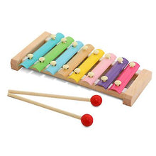 Load image into Gallery viewer, 1# 8-note Colorful Aluminum Plate Percussion Early Educational Musical Toy For Toddlers Baby AZ11762
