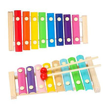 Load image into Gallery viewer, 1# 8-note Colorful Aluminum Plate Percussion Early Educational Musical Toy For Toddlers Baby AZ11762
