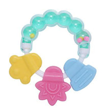Lade das Bild in den Galerie-Viewer, 2Pcs green Baby Teething Molar Silicone Sticks,Chewable Rattle AZ22943
