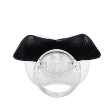 Load image into Gallery viewer, 2Pcs 3# Funny Baby Beard Pacifiers Nipple, Food Grade Silicone Teethers AZ12397
