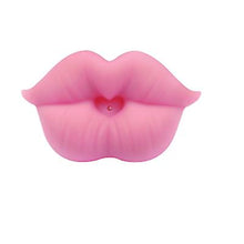 Lade das Bild in den Galerie-Viewer, 2Pcs pink Baby Pacifier Clip Red Kiss Lips Dummy Pacifiers Silicone Teether AZ10402
