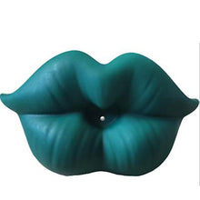 Lade das Bild in den Galerie-Viewer, 2Pcs green Baby Pacifier Clip Red Kiss Lips Dummy Pacifiers Silicone Teether AZ10401
