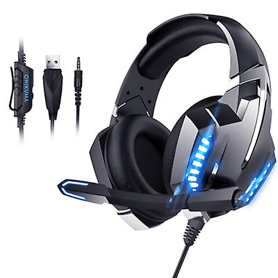 ONIKUMA K18 Gaming Headset Mic LED Headphones for PC Laptop PS5 PS4 Xbox One 360 AZ10323