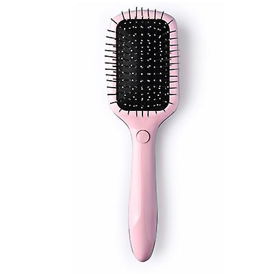 24*5*6.8cm pink Metal electric massage comb head magnetic therapy air cushion comb scalp care vibration comb AZ13602