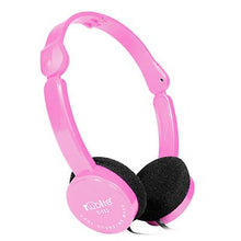 Lade das Bild in den Galerie-Viewer, red Kids Wire Headphones on Ear Foldable Stereo Headset for Kids Earphone AZ16563
