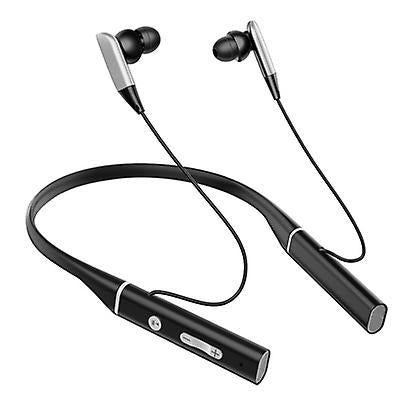 gray Neckband Bluetooth Wireless Headphone Earphone Headset Waterproof for Sports AZ12796