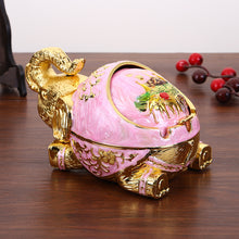 Load image into Gallery viewer, Ashtray Tea Table Craft Decoration Windproof Cover  Elephant Ashtray

