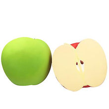 Lade das Bild in den Galerie-Viewer, 24cm*23cm*13cm green Big Size Apple slow rebound toy Squishy Vent Decompression Pu Toy AZ18789
