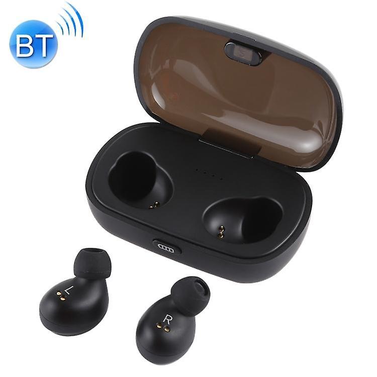 Cool Headphones Headsets X8 TWS Outdoor Sports Portable In-ear Bluetooth V5.0 Earphone with Charging Box(Black) earphone
