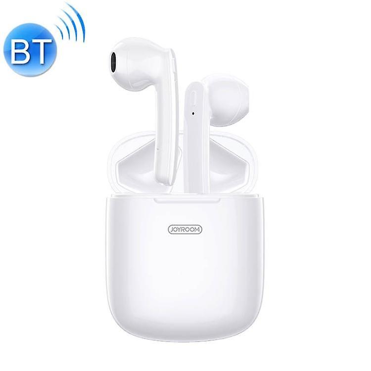Cool Headphones Headsets JOYROOM JR-T04s Bluetooth 5.0 TWS Bilateral Wireless Earbuds Bluetooth Earphone(White) earphone