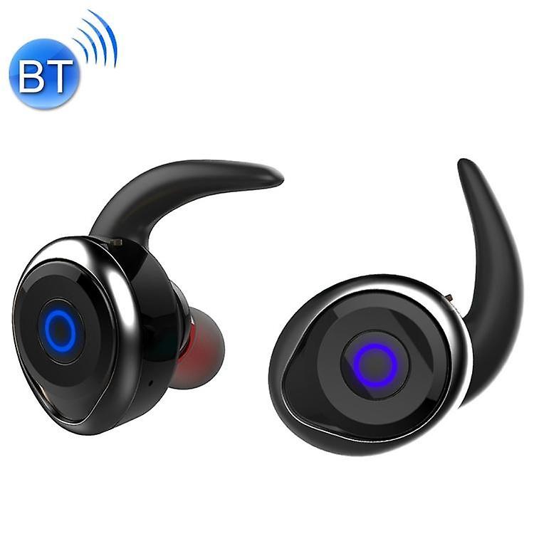 Headphones Headsets AWEI T1 Sports Headset IPX4 Waterproof Wireless Bluetooth V4.2 Stereo Earphone, Support TWS(Black) accessories