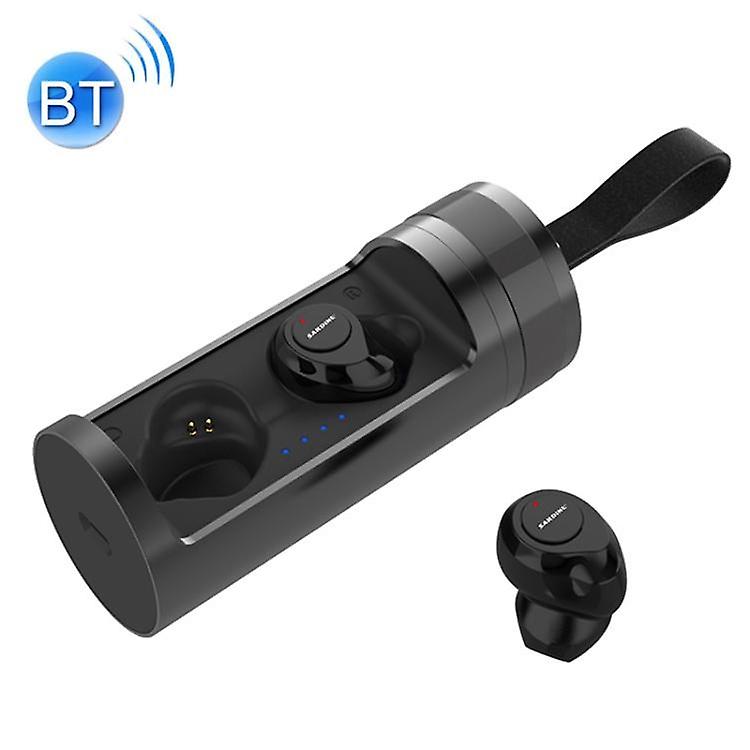 Cool Headphones Headsets SARDiNE F8 TWS Bluetooth V5.0 Wireless Stereo Earphones with Charging Box(Black) earphone