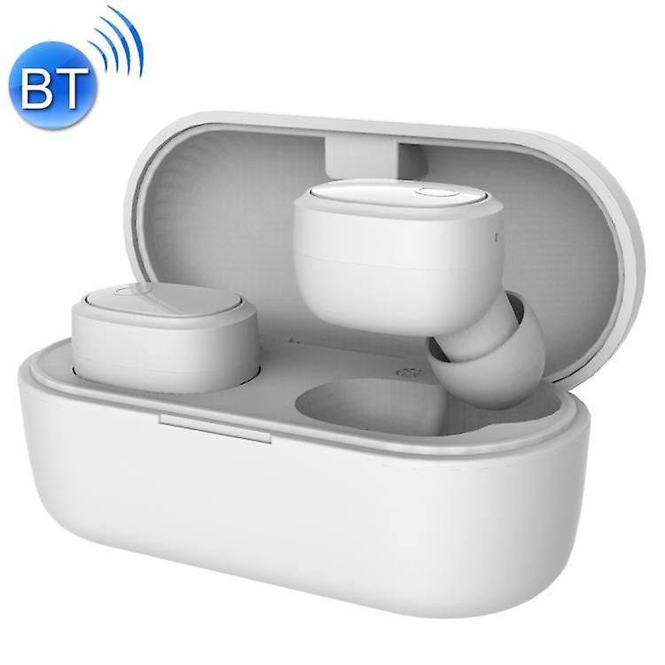 Cool Headphones Headsets Langsdom F178 TWS Bluetooth 5.0 Touch Wireless Earphone with Charging Box(White) earphone