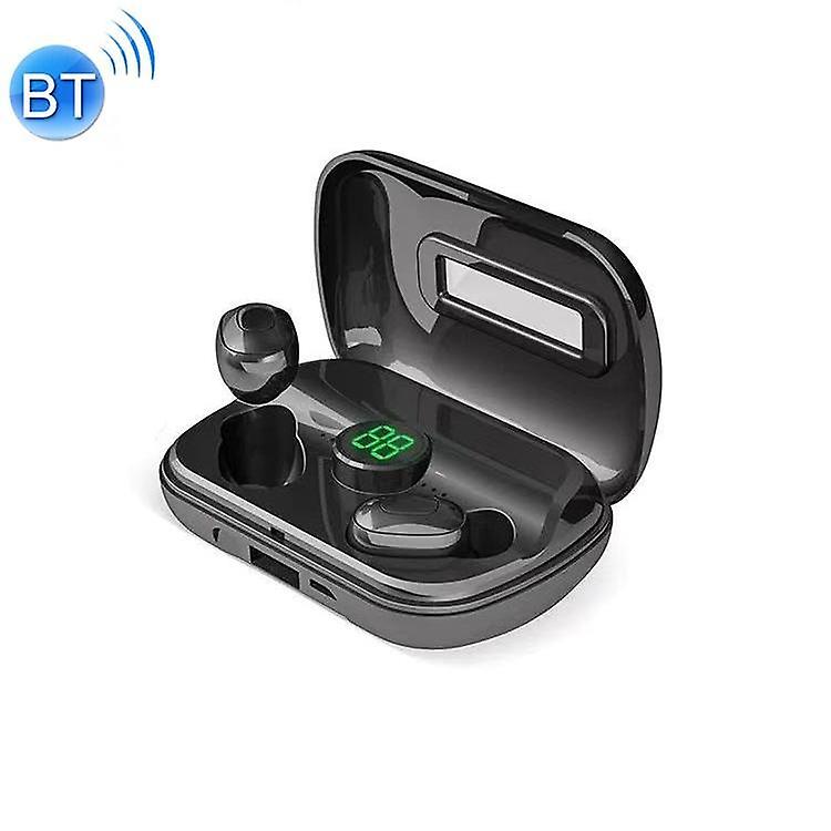 Headphones Headsets X10 TWS Digital Display Bluetooth 5.0 Wireless Headset with Charging Box(Black) earphone