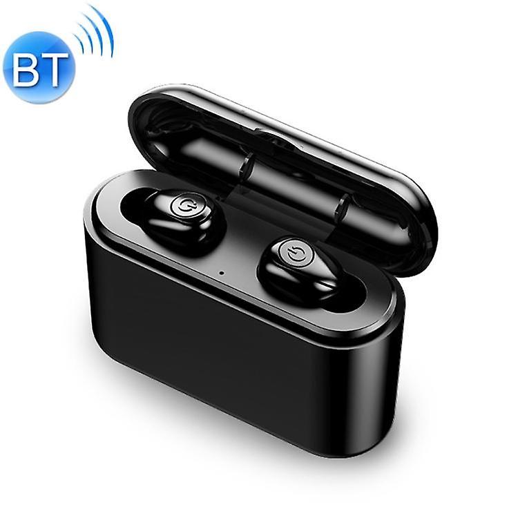 Headphones Headsets X8-TWS V5.0 Wireless Stereo Bluetooth Headset with Charging Case, Support Phone Charging(Black) accessories