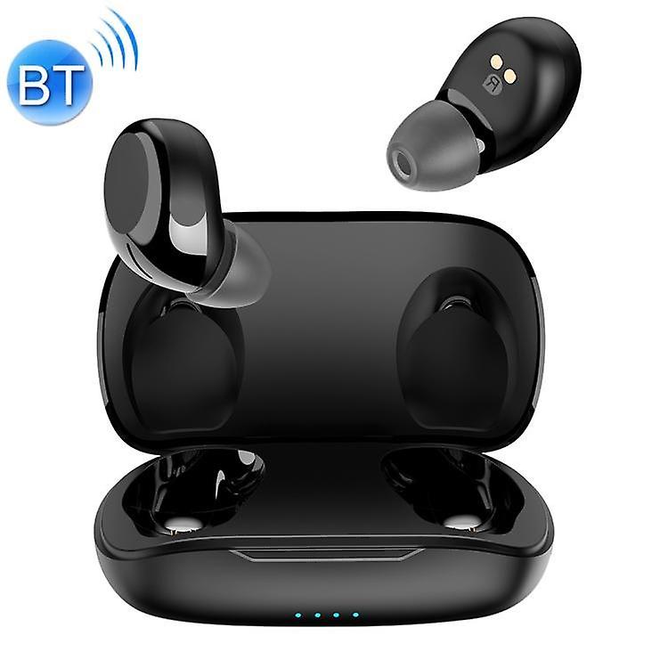 Headphones Headsets ROCK EB60 TWS Bluetooth 5.0 Mini Wireless Stereo Bluetooth Earphone(Black) accessories