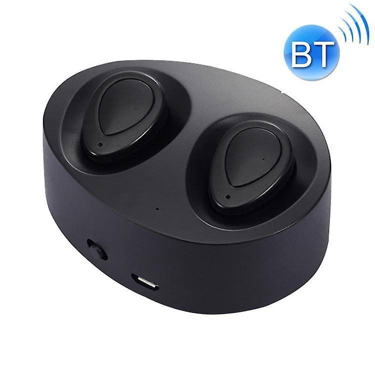 Cool Headphones Headsets TWS-K2 Mini V4.1 Wireless Stereo Bluetooth Headset with Charging Case(Black) earphone