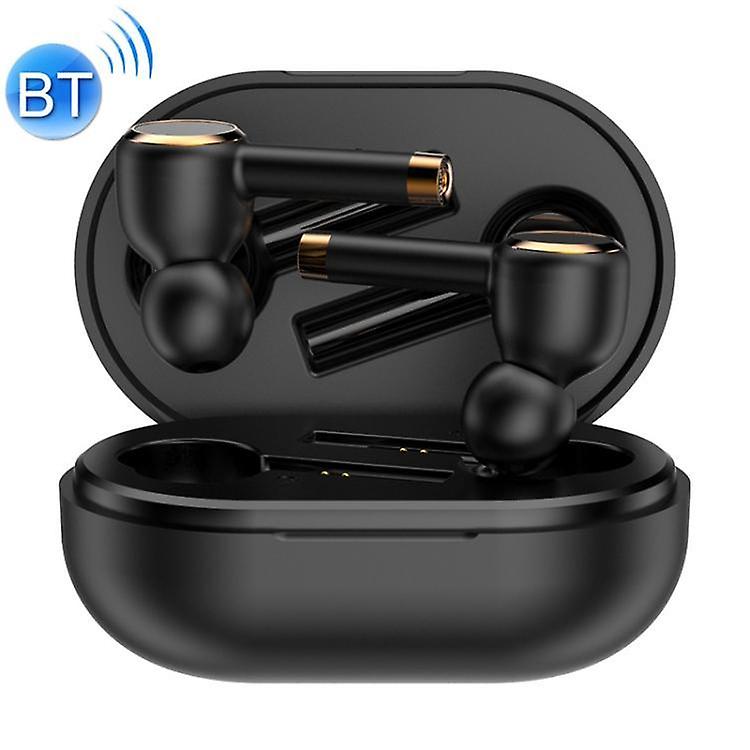 Cool Headphones Headsets L2 TWS Stereo Bluetooth 5.0 Wireless Earphone with Charging Box, Support Automatic Pairing(Black) earphone